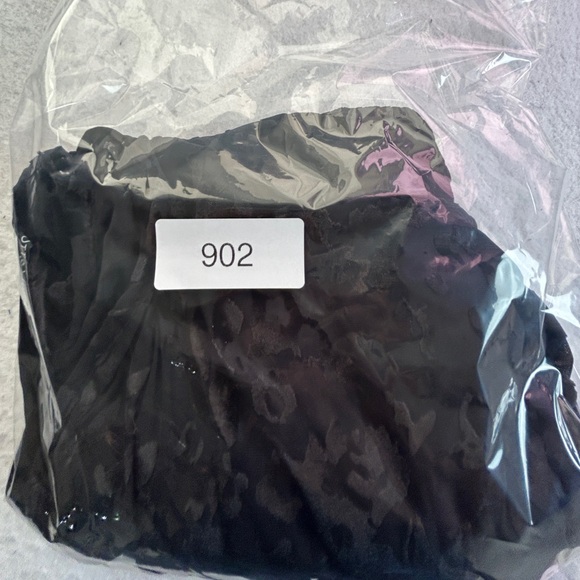 Elliott & vine Open Front Kimono Sheer Black Velvet Floral Size 2X Witchy Whimsi - Picture 12 of 12